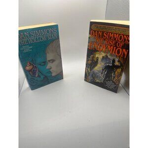 Dan Simmons "The Hollow Man" & "The Rise Of Endymion" Paperback Sci-Fi Bundle